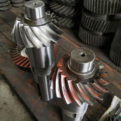 4.5M Gear Grinding Spiral Bevel Gears SAE 4320 Gears Transmisi Heliks