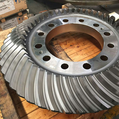 Kustom Klingelnberg Tipe Spiral Bevel Gear Set Gear Grinding Equidep Gear