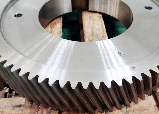 Pengolahan Panas Karburasi Gear Helical Tunggal untuk Kotak Gir Industri dengan 7 Modul dan 68 Gigi