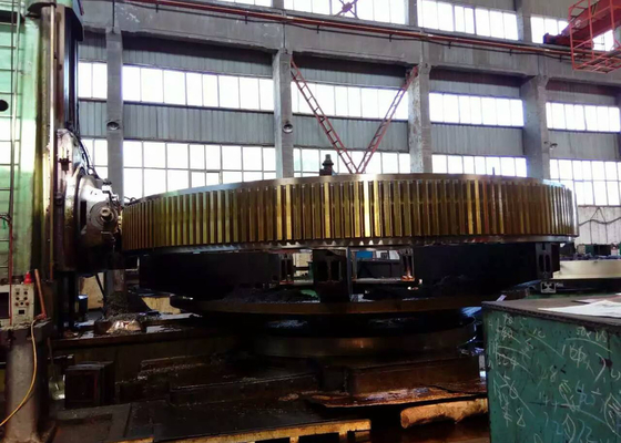 Segmented Cylindrical Girth Gear dan Pinion untuk mudah penanganan dan pengiriman dalam pengaturan industri
