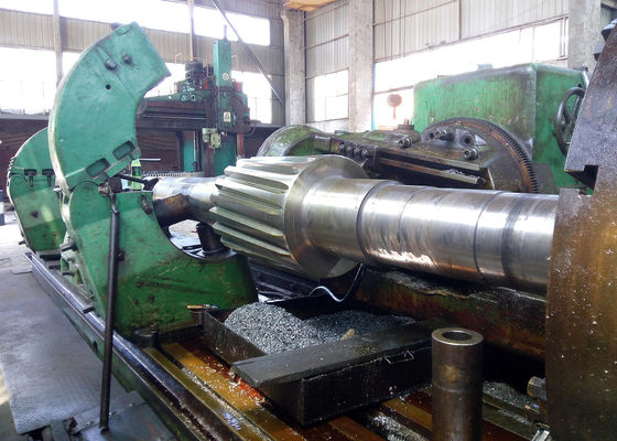 10 Modul SAE 4340 Steel Helical Pinion Shaft Untuk Sistem Penggerak Tugas Berat