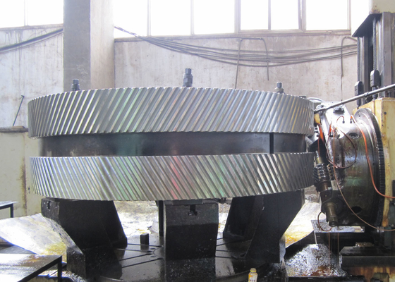 AISI 4140 Gear Heliks Ganda untuk Kehidupan Bantalan yang Lama dan Ketahanan