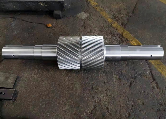 Gear Milling Herringbone Double Helical Gear Shaft DP 1.5 22T