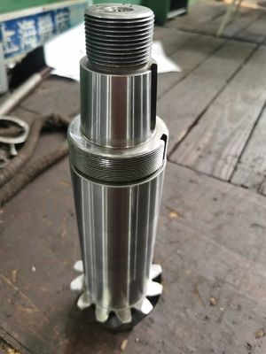 SAE 4320 Steel Spiral Bevel Gear Shaft Helix 7 Modul 12T Sudut 35°