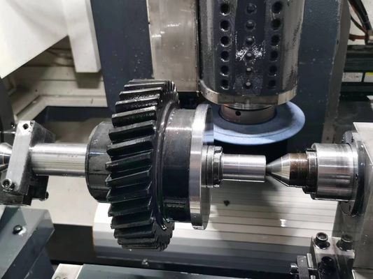 Transmisi Kereta Gigi Heliks Tunggal Berkecepatan Tinggi Pinion Baja 17CrNiMo6 Ra0.8