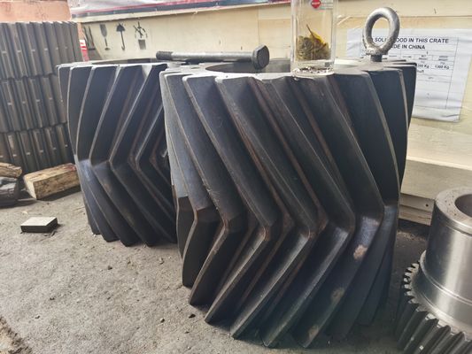 2200mm Panjang Inner Type Taper Hole Gear presisi tinggi
