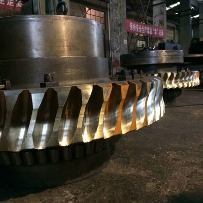 Kapasitas Torsi Tinggi Worm Shaft Dan Worm Gear Untuk Proses Manufaktur Worm Shaft Grinding