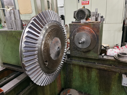 9 Modul 90 Derajat Spur Gear Membentuk Gigi Gigi Lurus