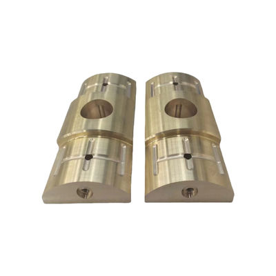 ZCuPb15Sn8 Anti-Oksidasi Disesuaikan Grafit Perunggu Linear Sliding Guide Plate