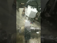 8 Modul Peralatan Heliks Tunggal ISO 6-7 Peralatan Pemotongan Heliks