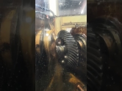 Tangan kanan Helix 35 derajat Bevel Gear Spiral 10 Modul