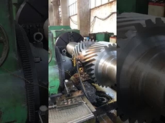 17CrNiMo6 Herringbone Double Helical Gears DP 6.35 Untuk Gear Reducer