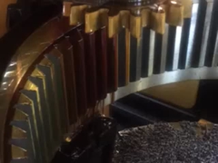 Penghancur Baja Dengan Gigi Dalam Anulus Gear Internal Spline Gear