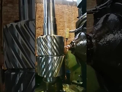 SAE 4340 Baja DP 1.5 24T Poros Gigi Heliks Ganda untuk Aplikasi Tugas Berat